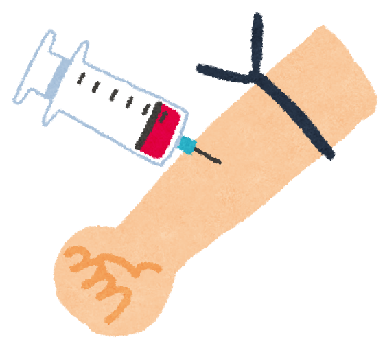 Torapon 採血のイラスト