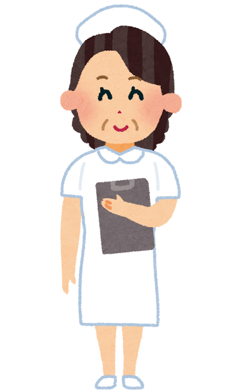 経験を積んだ看護師のイラスト