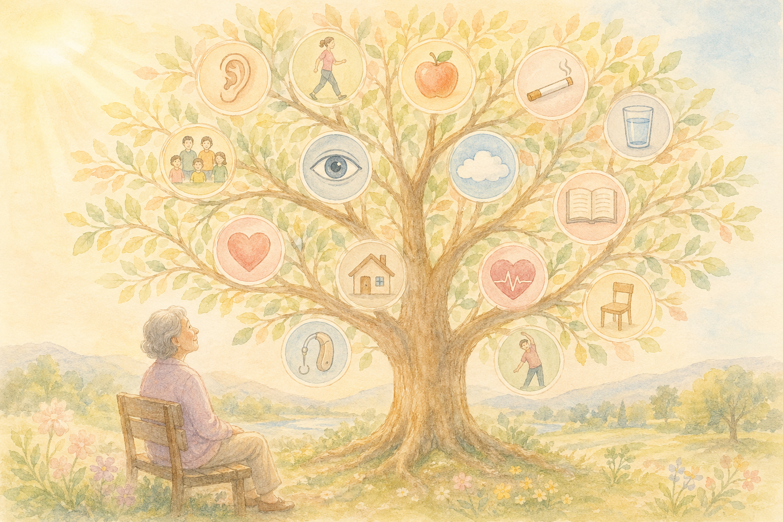 14因子の概要を示すイラスト