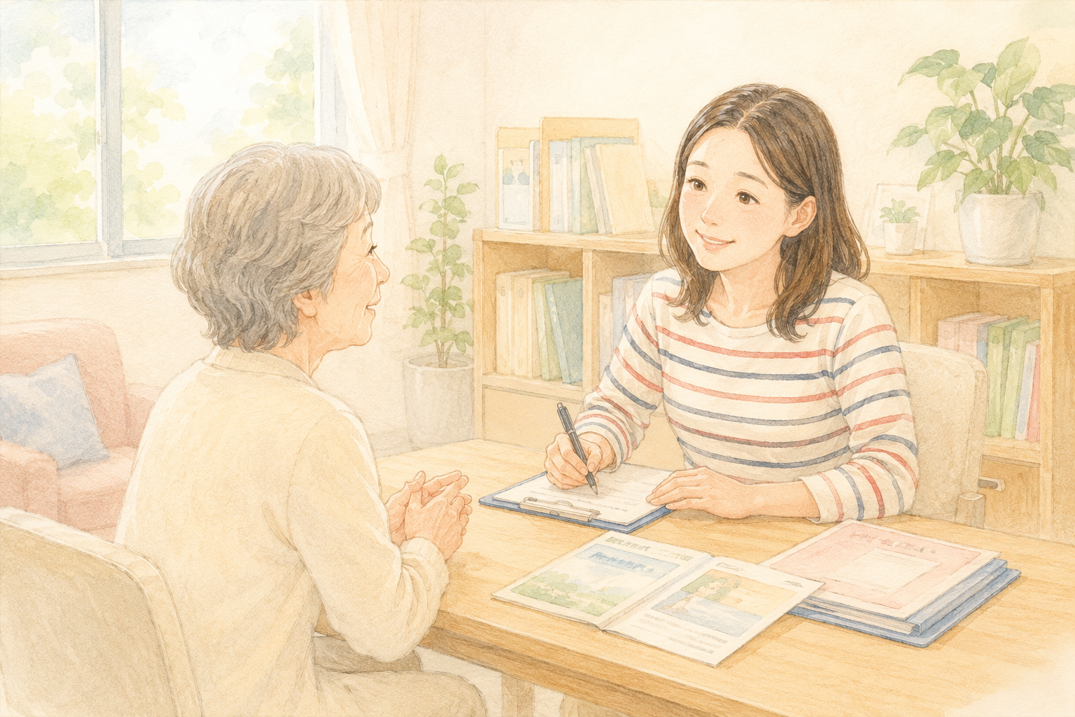 相談窓口のイラスト