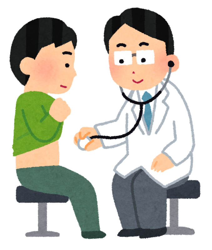 Torapon 診察を受けている人のイラスト