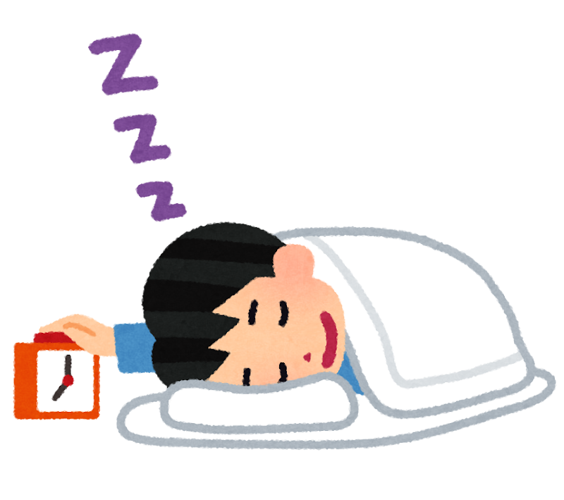 Torapon 休日の二度寝のイラスト